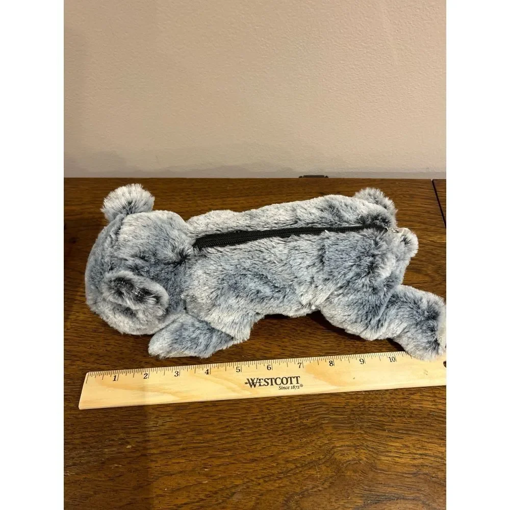 Plush zipper pouch stuffed animal